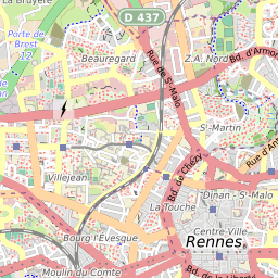 carte openStreetMapFrancegraphique IGN